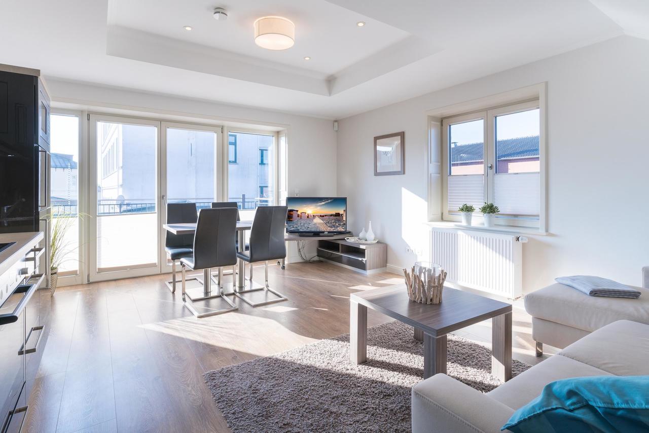 Altstadt Wohnung 5 "Langeness" Borkum Kültér fotó